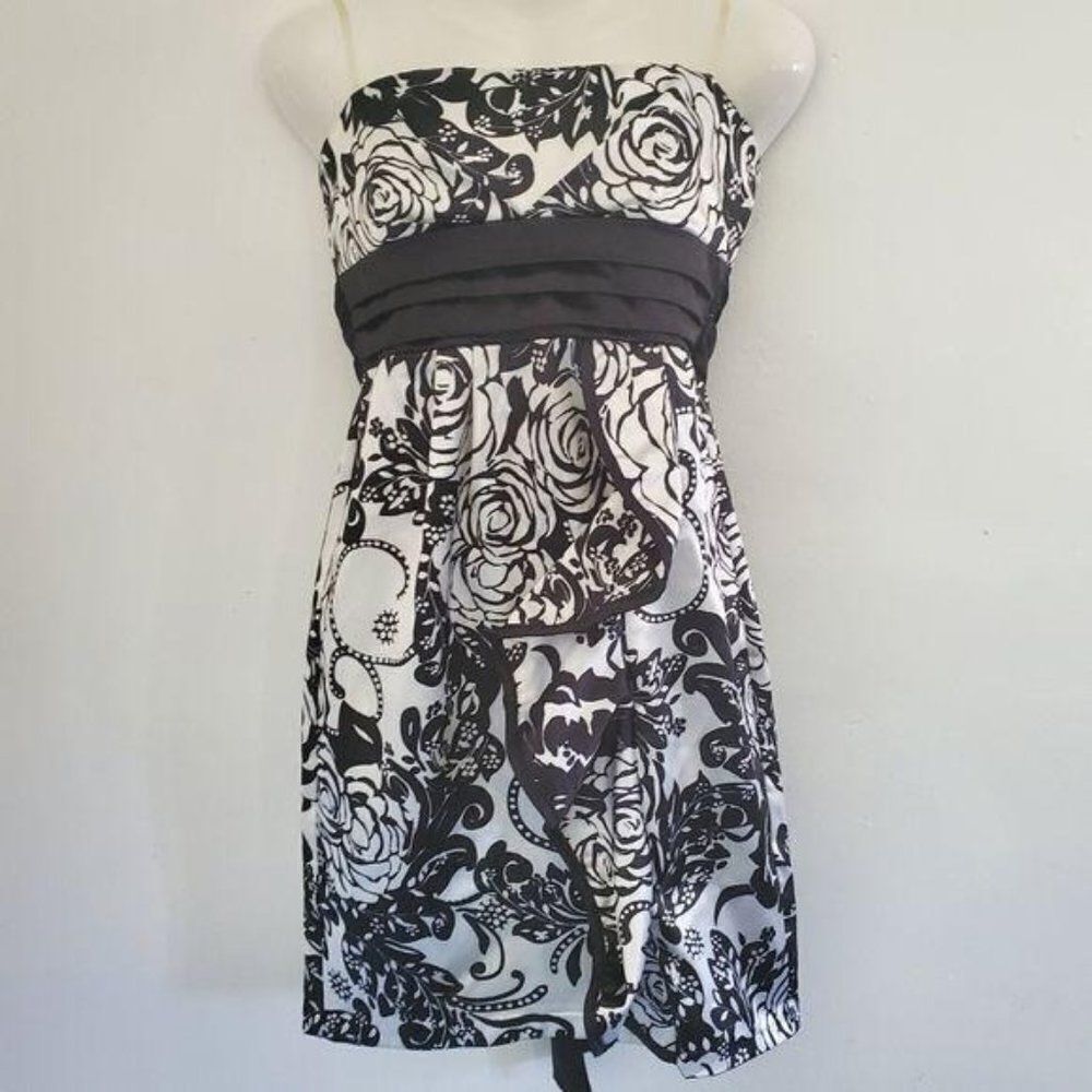 My Michelle Ruffle Sleeveless Floral Dress Size 5